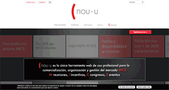 Desktop Screenshot of nou-u.com