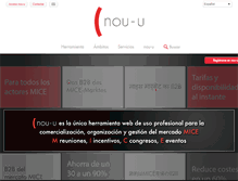 Tablet Screenshot of nou-u.com